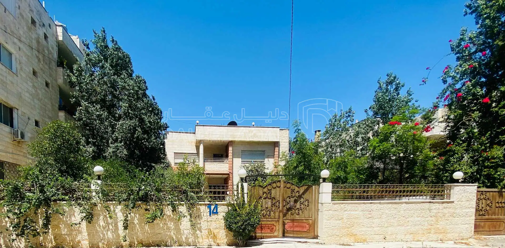 فيلا/منزل في بيت مستقل للبيع قرب مسجد سامراء - 180,000 دأ - صورة 1